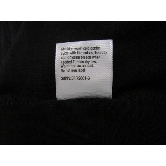 St John's Bay Plus Size 1X Tees Tops 1 Black 1 Beige Short Sleeve Lot of 2 EUC - Picture 12 of 12